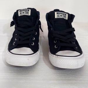 Converse Chuck Taylor All Star Street Mid Black Mens Sz. 9 Womens Sz. 11